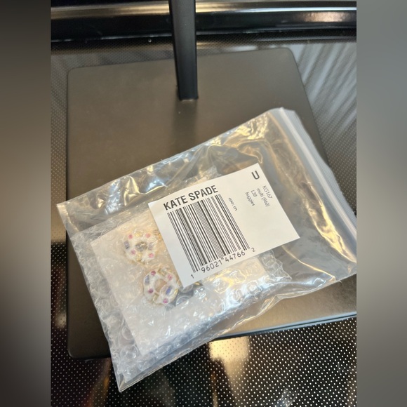 Kate Spade Donut Coffee Break Donut Huggies Earrings - Picture 8 of 12